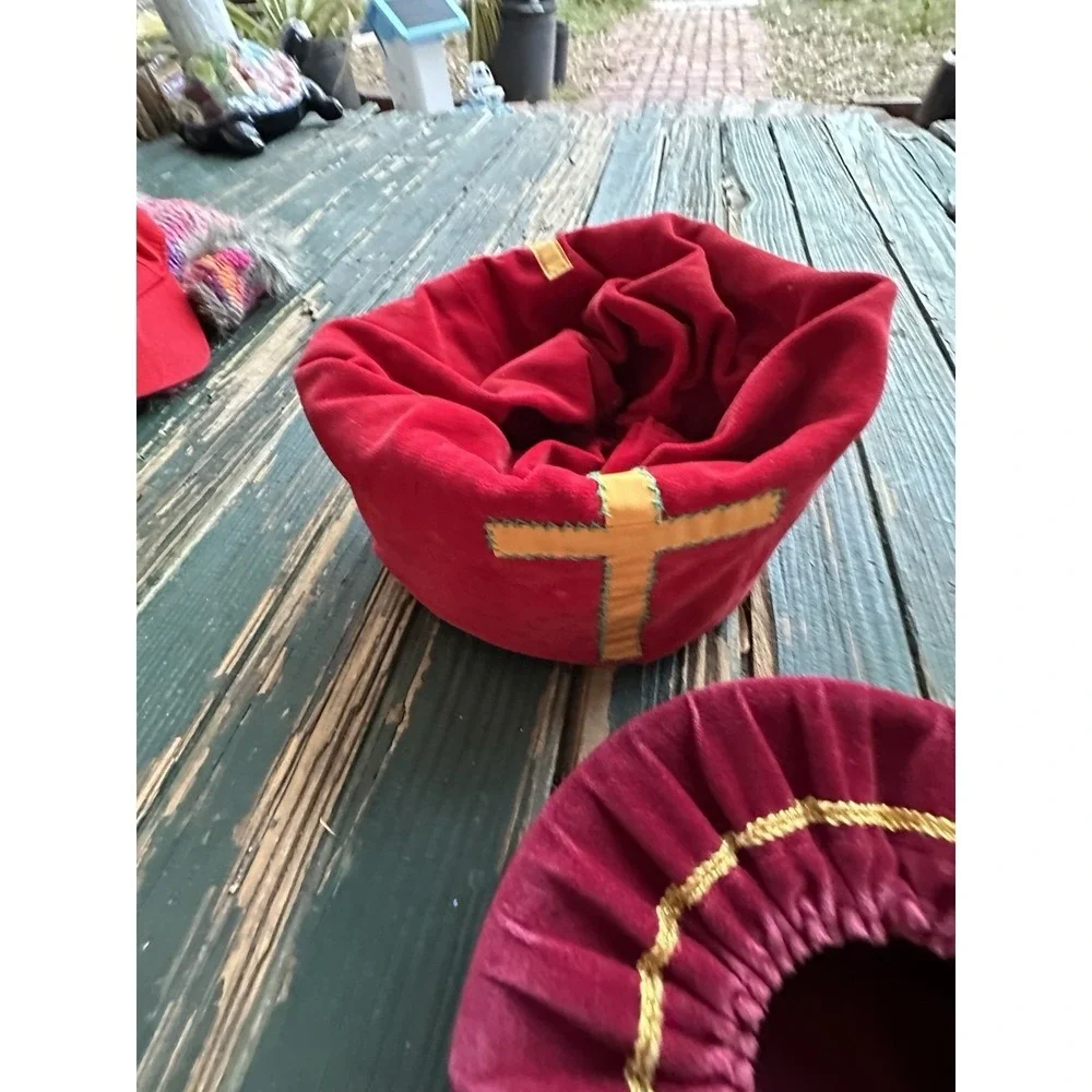 Collection Church Offering Tithe Plates Bowls Rim Velvet Bags Vintage